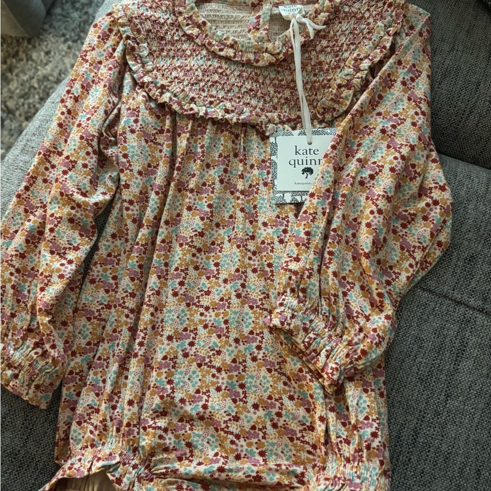 Kate Quinn Floral Long Sleeve Dress